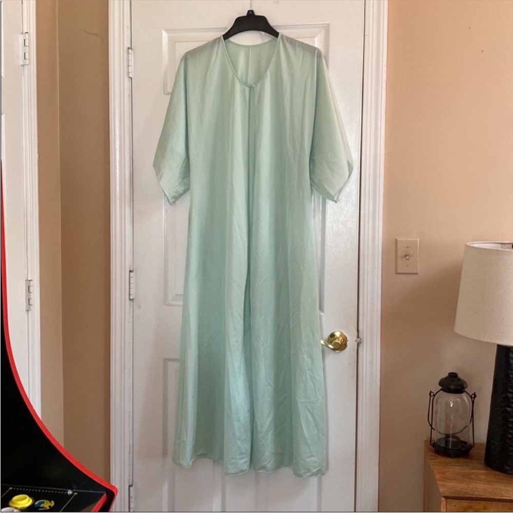 VTG Vanity Fair 50’s NYLON Pastel Caftan Robe